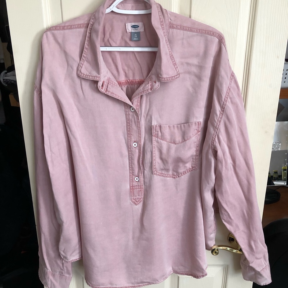 Boyfriend 1/2 Button Up